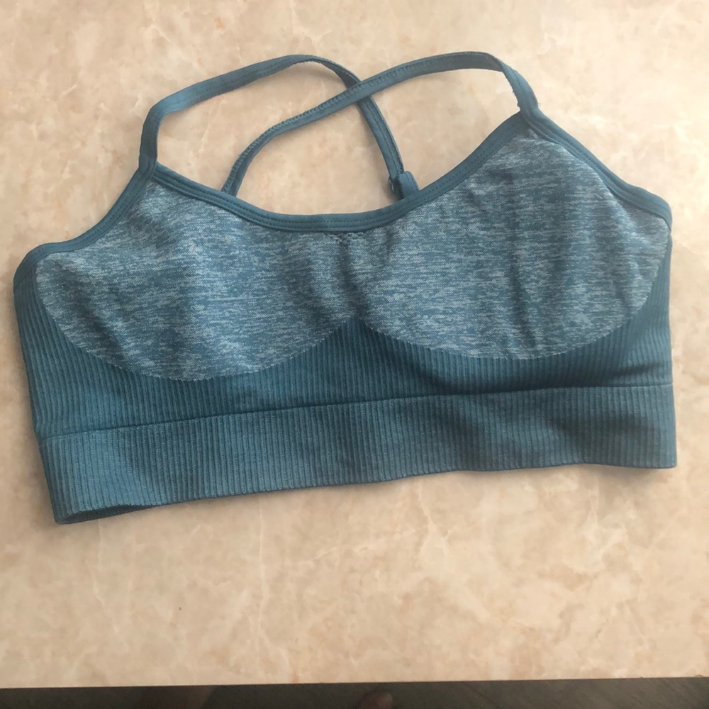 Green seamless workout set